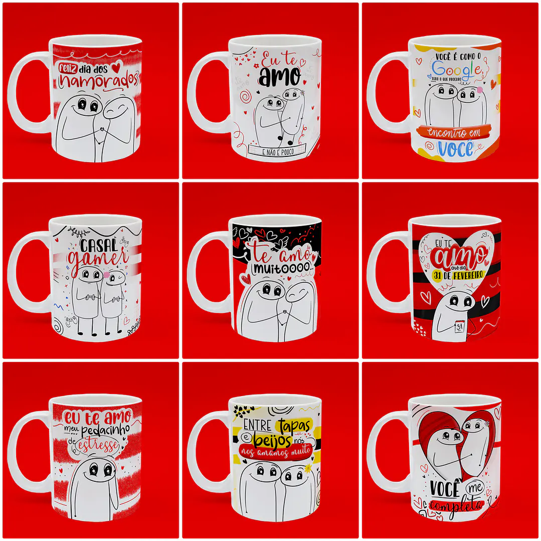 30 Artes Caneca Dia dos Namorados Flork Meme em Jpg 3