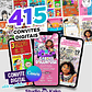 Pack Canva Convites Digitais Lucrativos 5.0 Templates Editáveis 415 Artes - Thumbnail 1