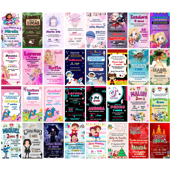 Pack Canva Convites Digitais Lucrativos 5.0 Templates Editáveis 415 Artes 6