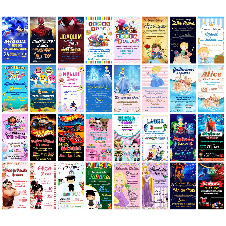Pack Canva Convites Digitais Lucrativos 5.0 Templates Editáveis 415 Artes 8