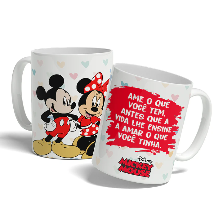 Artes para Caneca Disney Namorados Frases Arquivos Png  6