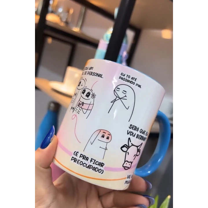 Artes para Caneca Ela Saiu e Não Voltou Personal Flork Musica Frases Editável em Corel Draw  1