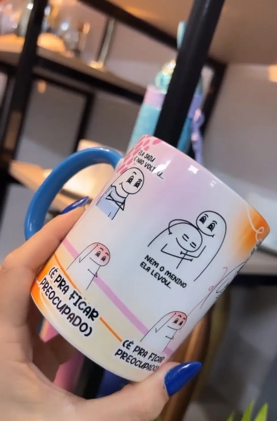 Artes para Caneca Ela Saiu e Não Voltou Personal Flork Musica Frases Editável em Corel Draw  3