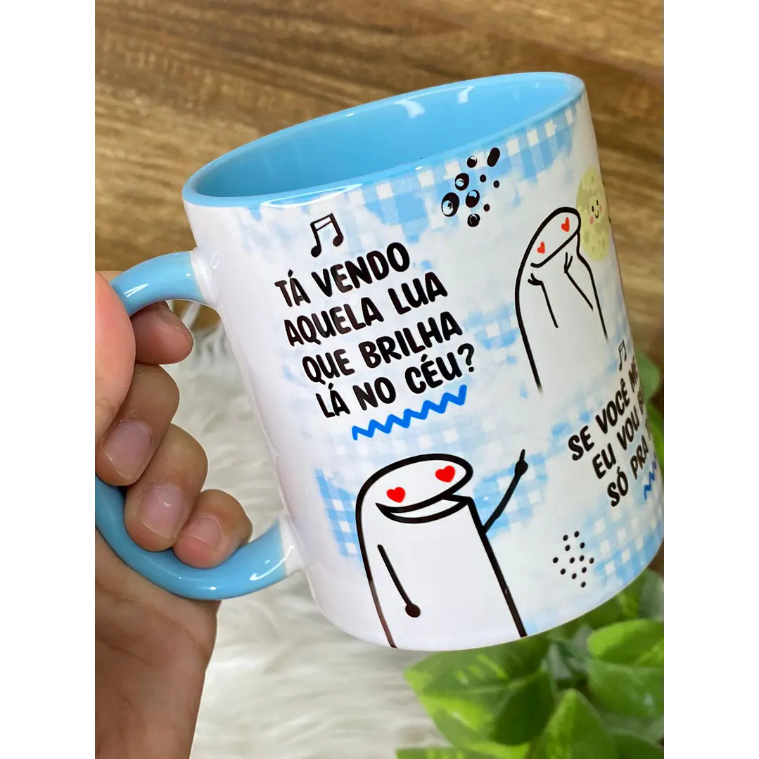 Artes para Caneca Ta Vendo Aquela Lua Flork Musica Thaguinho Frases em Jpg 1