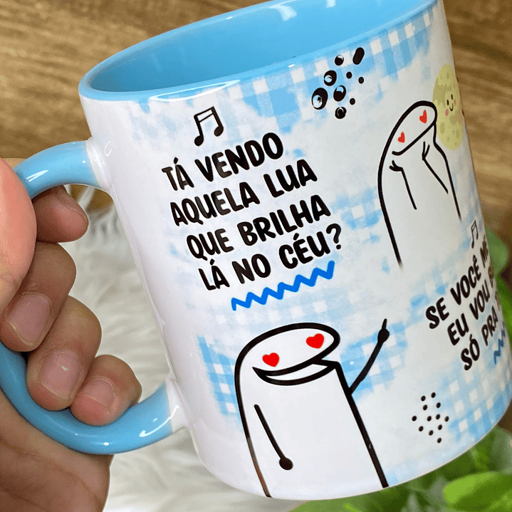 Artes para Caneca Ta Vendo Aquela Lua Flork Musica Thaguinho Frases em Jpg 1