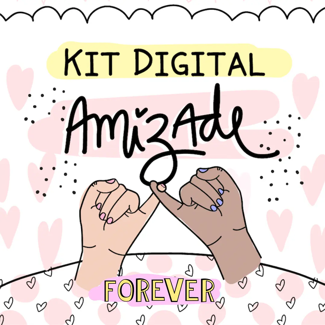 Kit Digital Arte Amizade Amigas Caneca Frases Best Friend Arquivos Png 1