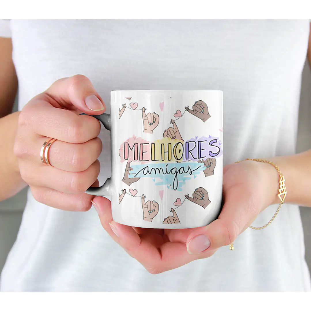 Kit Digital Arte Amizade Amigas Caneca Frases Best Friend Arquivos Png 11