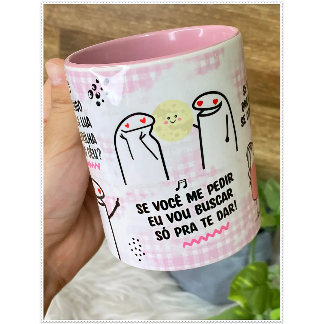 Artes para Caneca Ta Vendo Aquela Lua Flork Musica Thaguinho Frases em Jpg 5