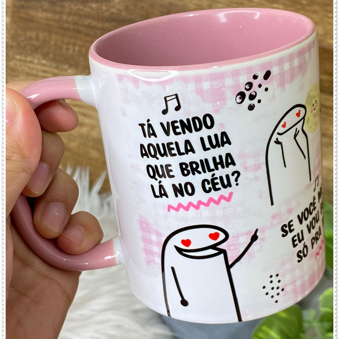 Artes para Caneca Ta Vendo Aquela Lua Flork Musica Thaguinho Frases em Jpg 6