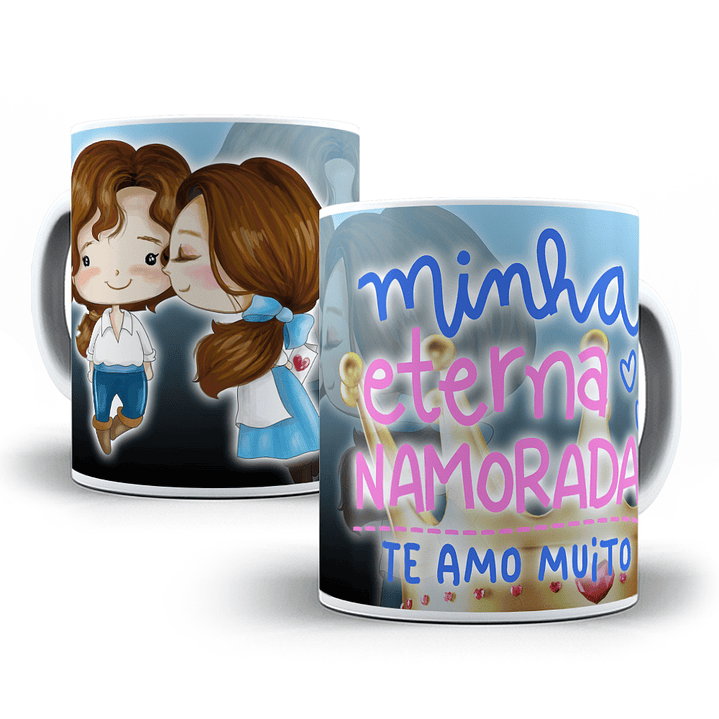 10 Artes para Caneca Princesas Dia dos Namorados em Photoshop 6