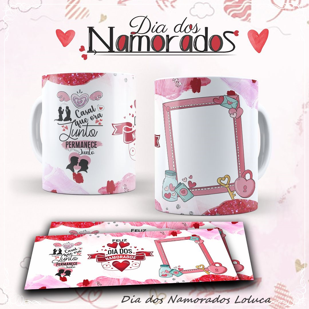 10 Artes para Caneca Dia dos Namorados Mickey Disney e Outros em Corel Draw 6