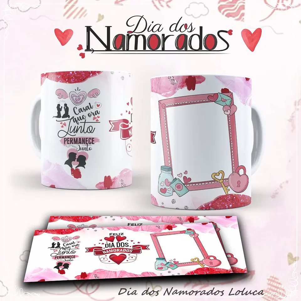 10 Artes para Caneca Dia dos Namorados Mickey Disney e Outros em Corel Draw 6