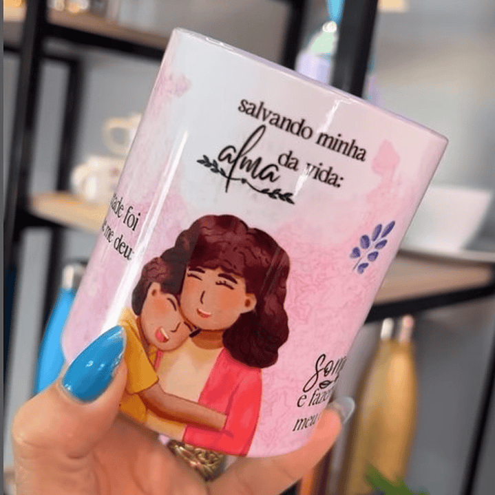 Artes para Caneca Dia das Mães De Todo Amor que Eu Tenho Musica Frases - Maria Gadu Arquivos em Corel Draw 3