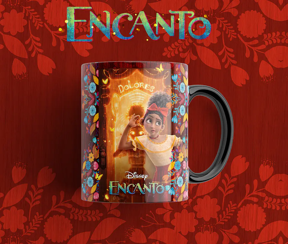 11 Artes para Caneca Encanto Filme Desenho em Photoshop  5