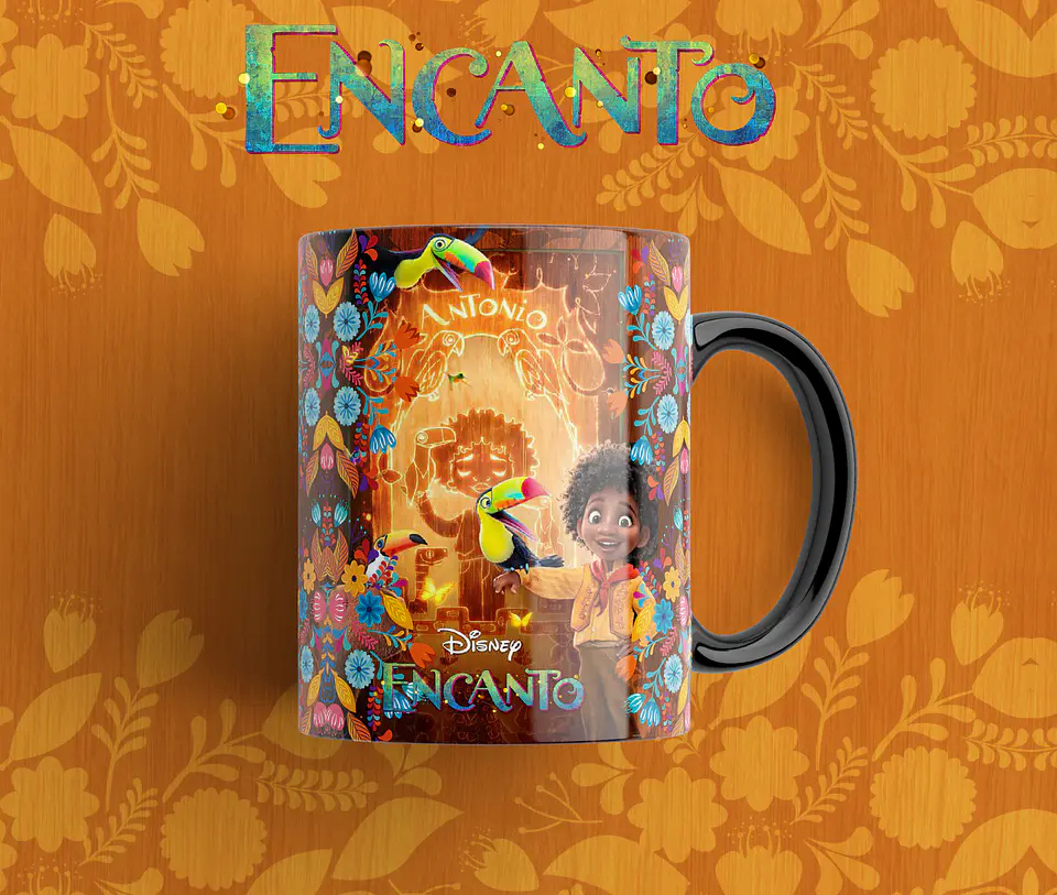 11 Artes para Caneca Encanto Filme Desenho em Photoshop  8