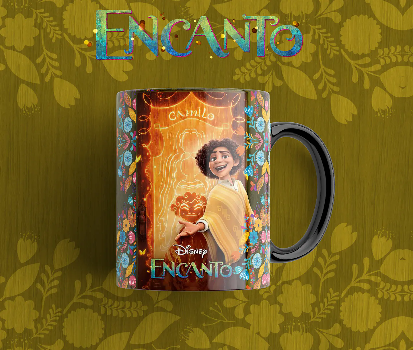 11 Artes para Caneca Encanto Filme Desenho em Photoshop  9