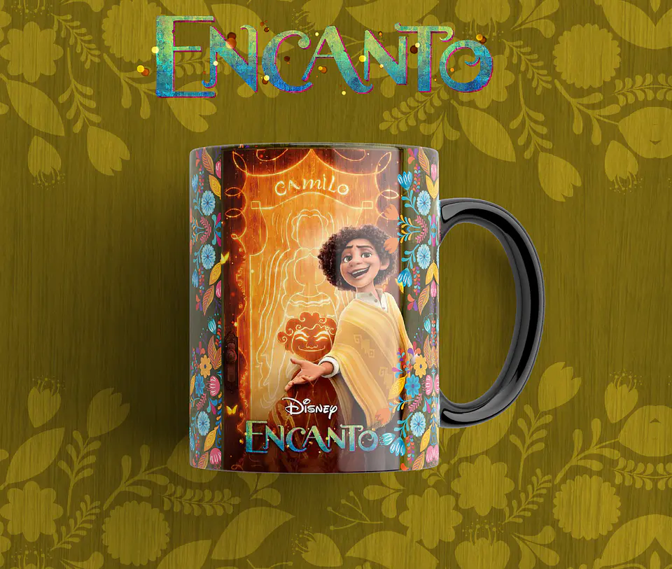 11 Artes para Caneca Encanto Filme Desenho em Photoshop  9