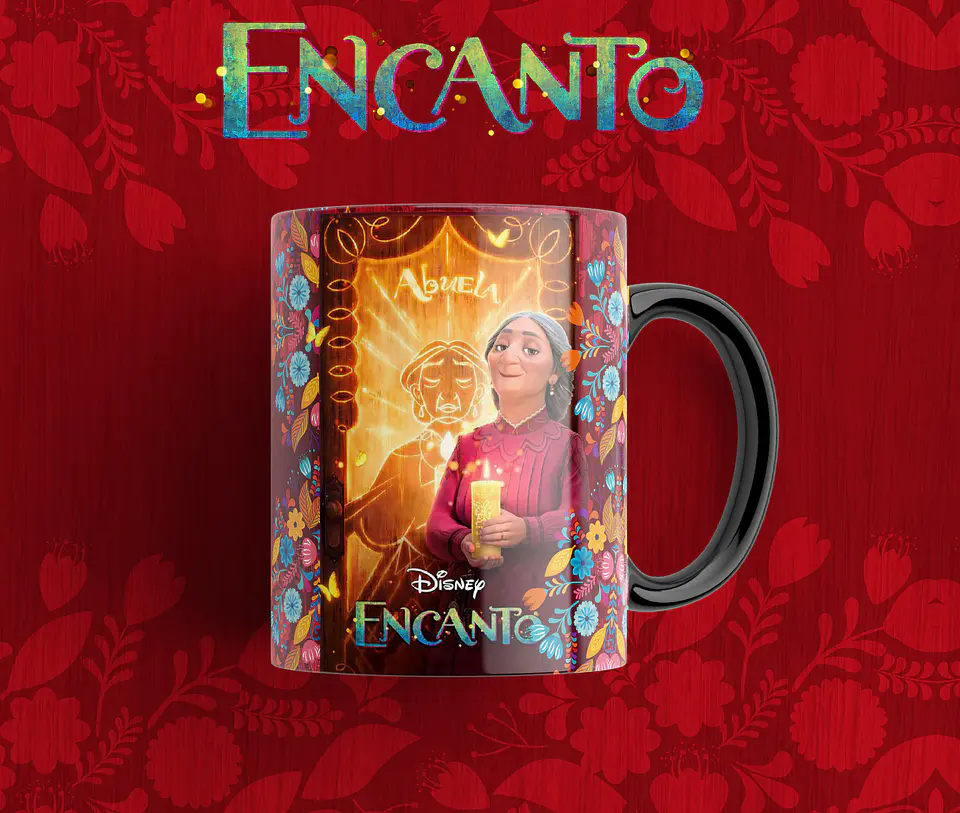 11 Artes para Caneca Encanto Filme Desenho em Photoshop  10