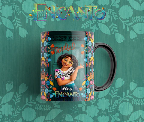 11 Artes para Caneca Encanto Filme Desenho em Photoshop 