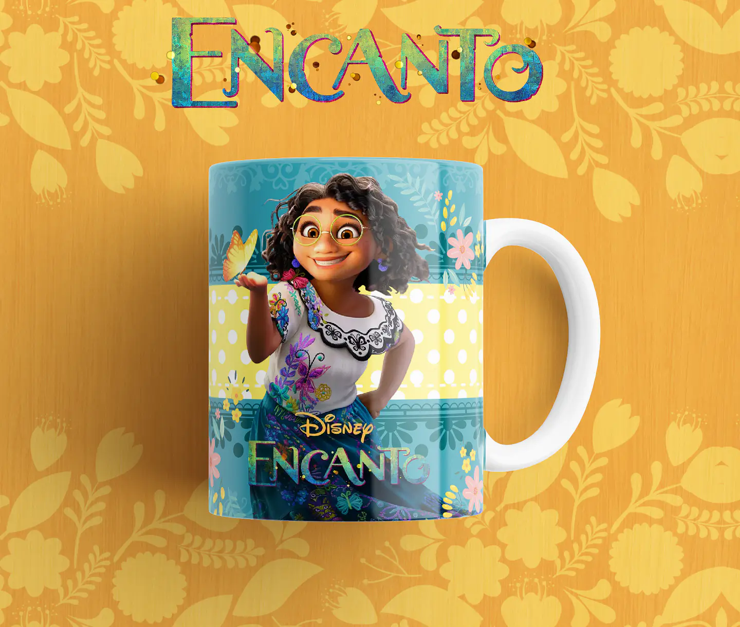 11 Artes para Caneca Encanto Filme Desenho em Photoshop  2