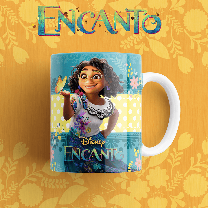 11 Artes para Caneca Encanto Filme Desenho em Photoshop  2