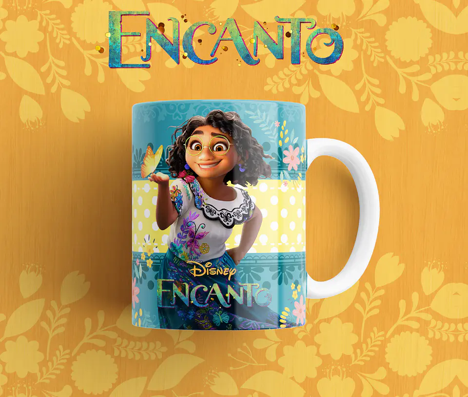11 Artes para Caneca Encanto Filme Desenho em Photoshop  2