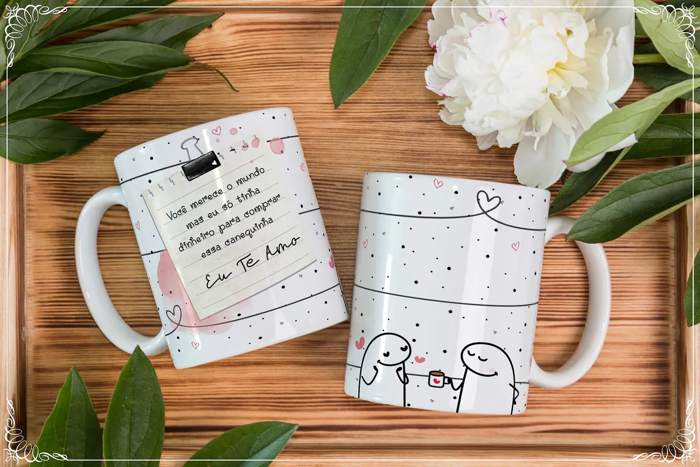 11 Artes para Caneca Dia dos Namorados em Corel Draw 4