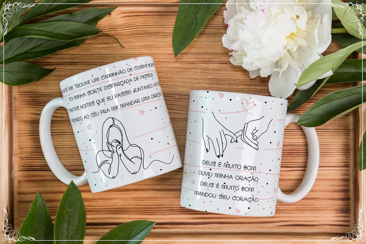 11 Artes para Caneca Dia dos Namorados em Corel Draw 9