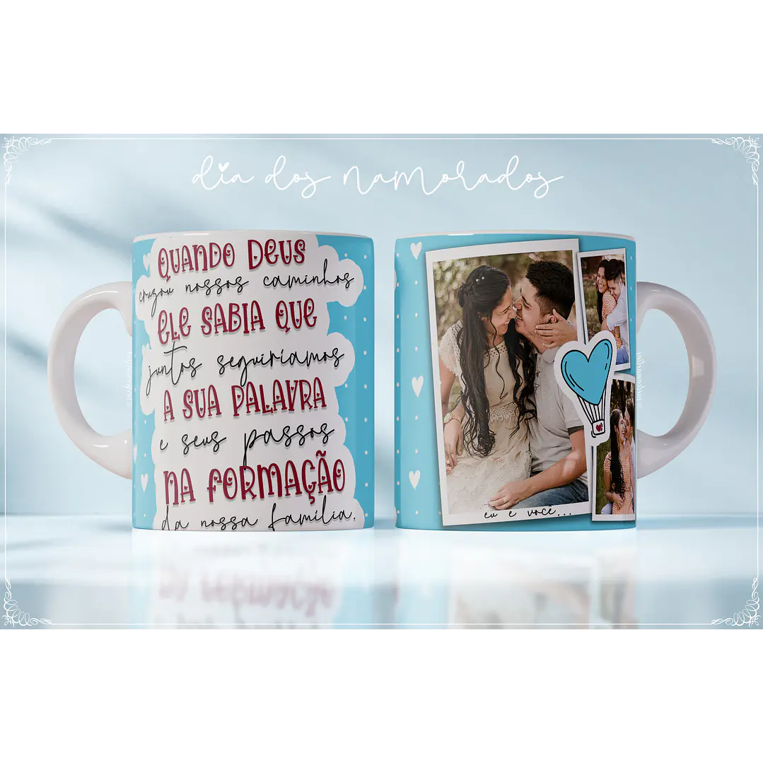 20 Artes para Caneca e Azulejo Dia dos Namorados Gospel em Photoshop  6