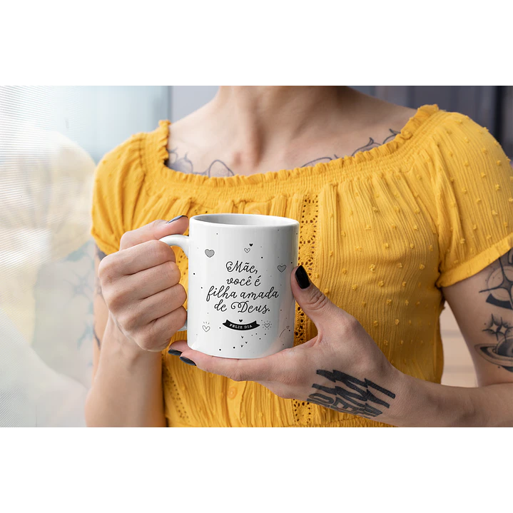 25 Artes para Caneca Dia das Mães Clean em Jpg 3