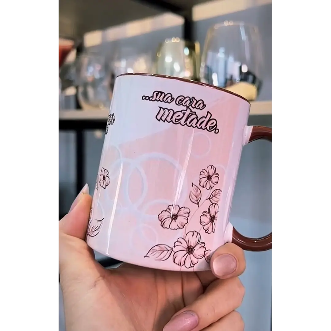 Arte para Caneca Musica Você é  Razão da Minha Felicidade em CorelDraw 3