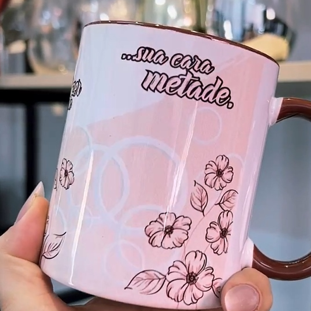 Arte para Caneca Musica Você é  Razão da Minha Felicidade em CorelDraw 3