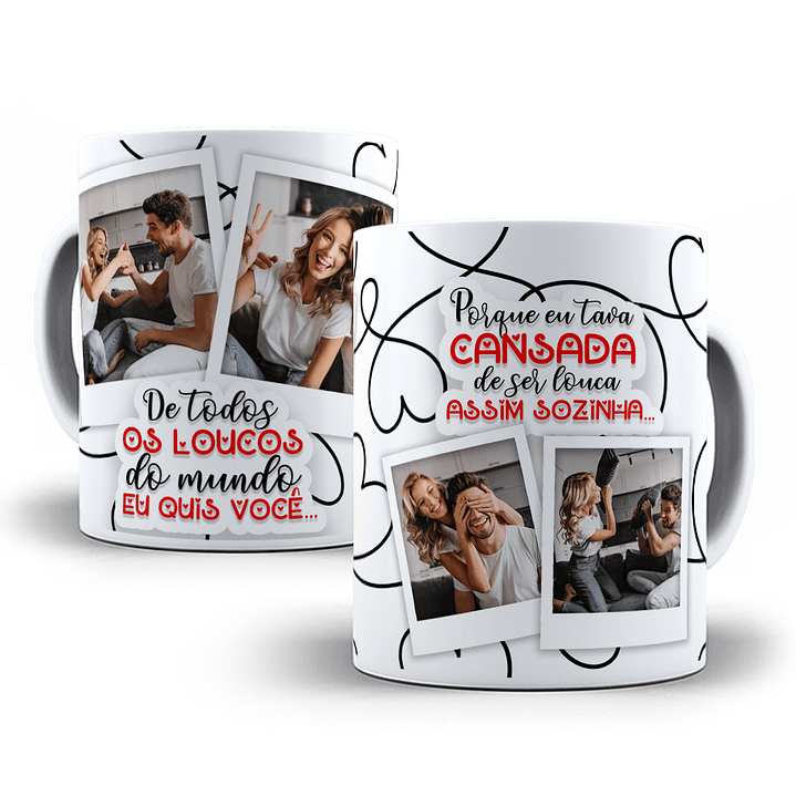 12 Arte para Caneca Dia dos Namorados em Photoshop  4