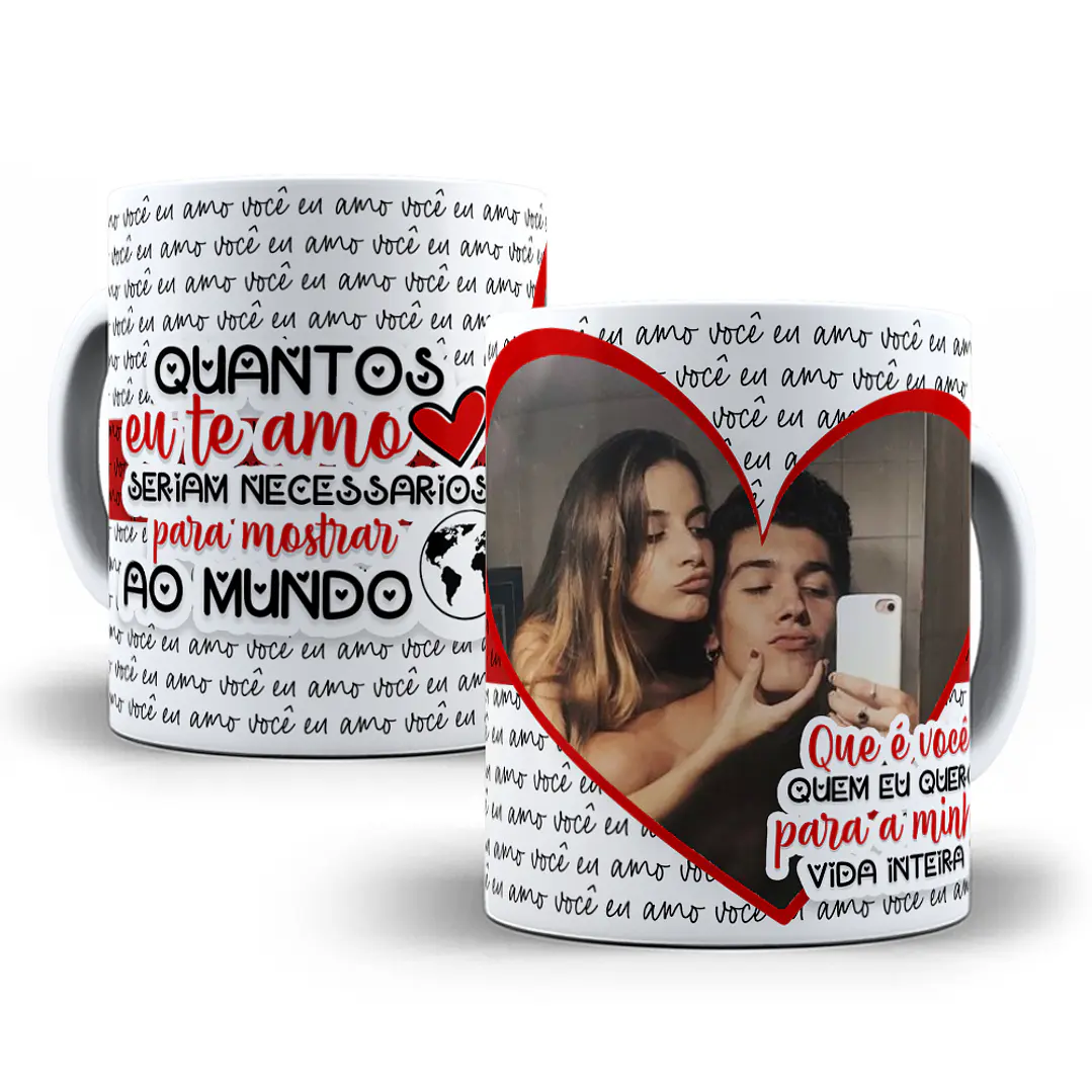 12 Arte para Caneca Dia dos Namorados em Photoshop  5
