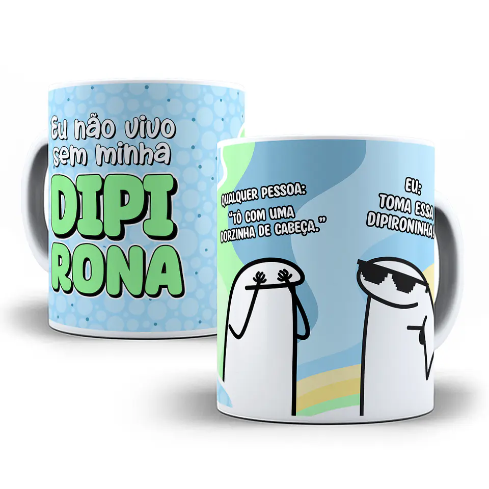 17 Artes para Caneca Flork Hipocondríaco em Jpg 7