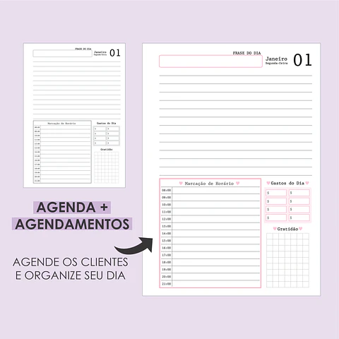 Arquivo Miolo Agenda Agendamento A5 2024 em Pdf 