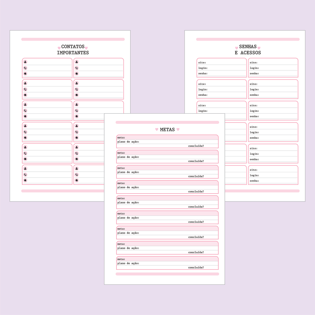 Arquivo Miolo Agenda para Agendamento e Anotações 2024 em Pdf  2
