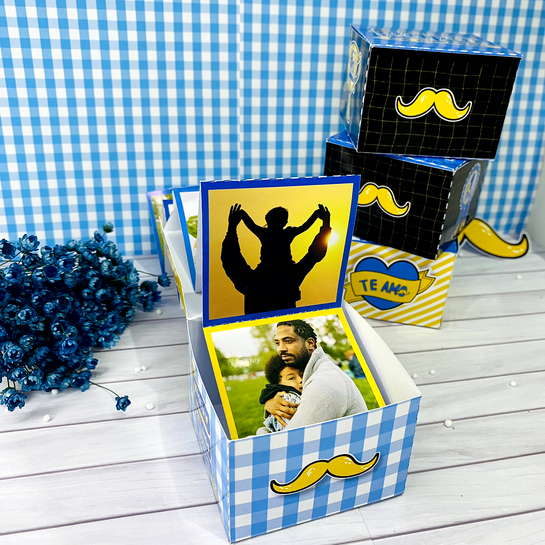 Arquivo de Corte Caixa de Lembranças Dia dos Pais em Studio 3