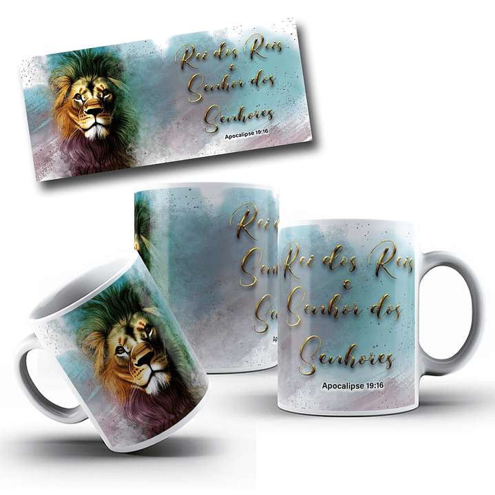 11 Artes Caneca Leão de Judá em Photoshop 3