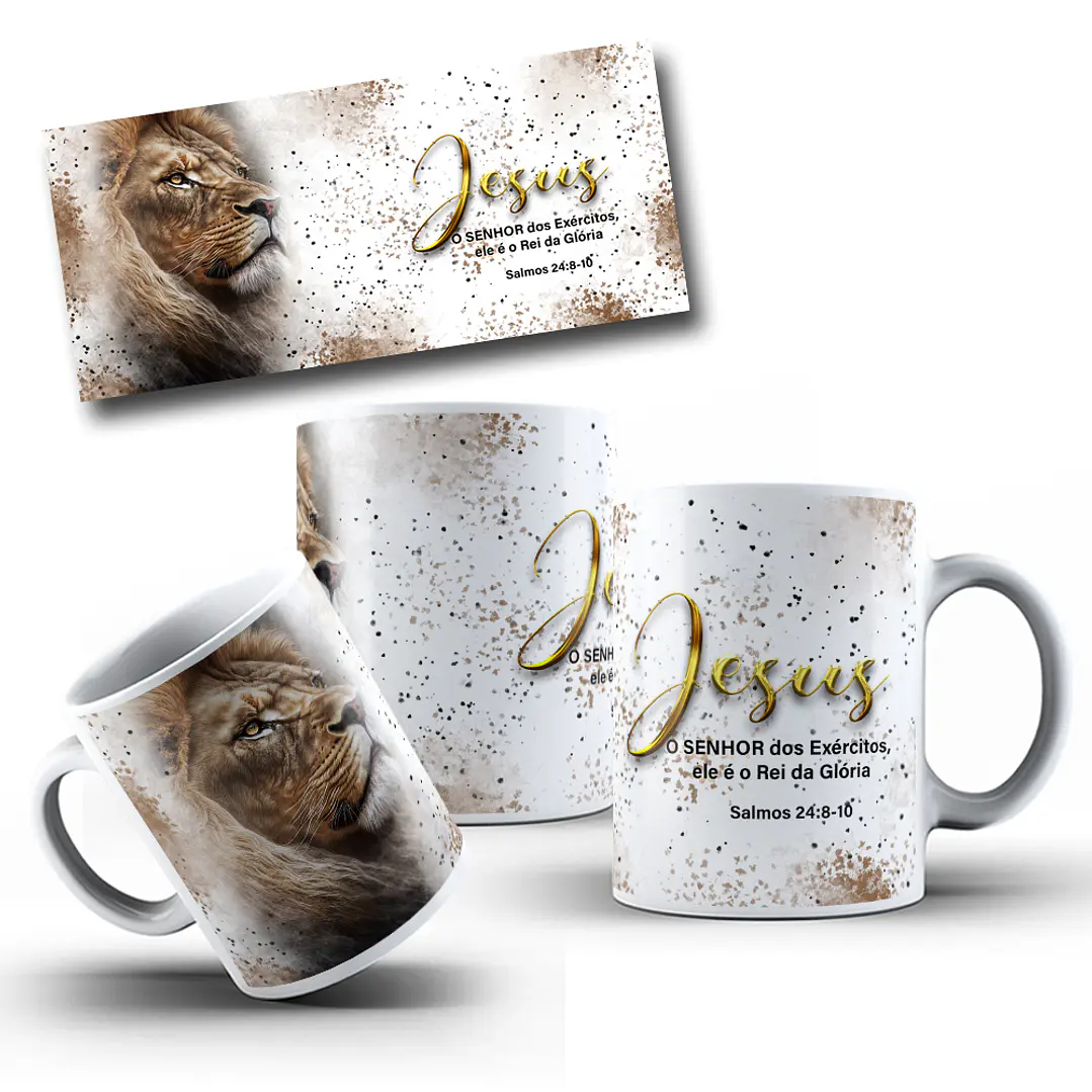 11 Artes Caneca Leão de Judá em Photoshop 6