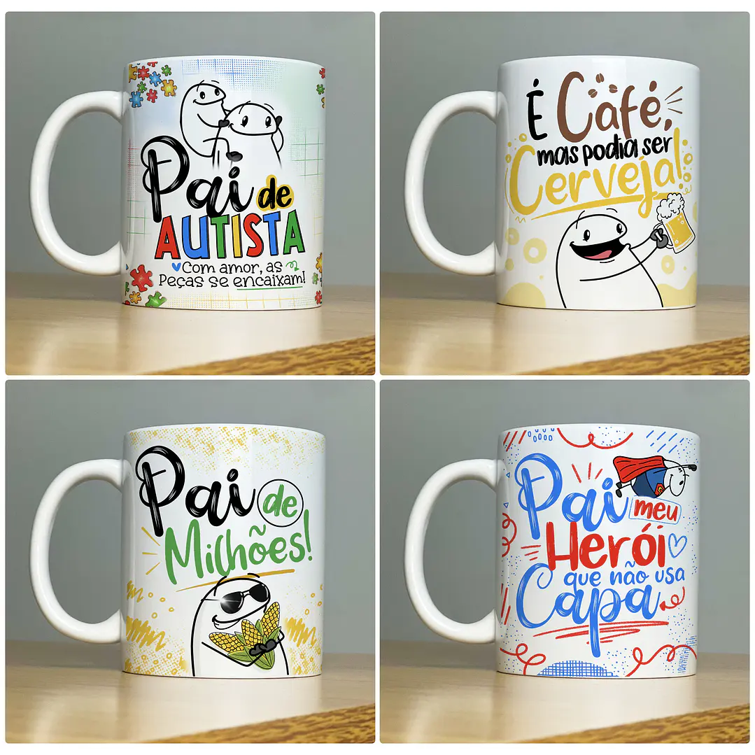 23 Artes Caneca Dia dos Pais Flork e Outros em Jpg 9