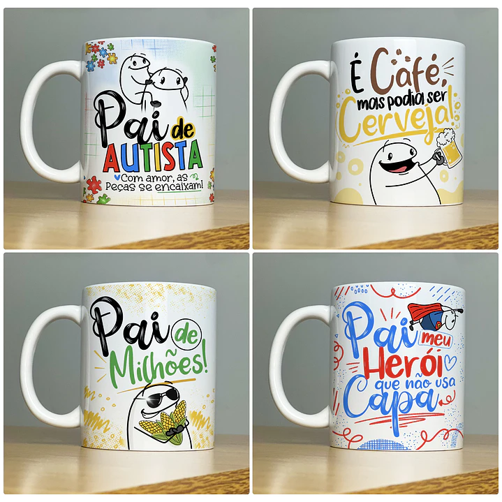 23 Artes Caneca Dia dos Pais Flork e Outros em Jpg 9