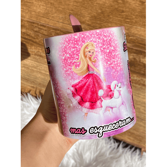 Artes para Caneca Barbie Tentaram Me Derrubar Arquivos Png 