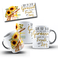 10 Artes Canecas Frases Girassol em Corel Draw  - Thumbnail 2