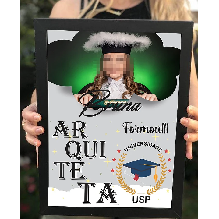 10 Artes Quadros e Azulejo Formatura em Corel Draw 2