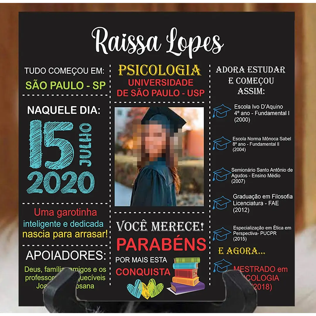 10 Artes Quadros e Azulejo Formatura em Corel Draw 3
