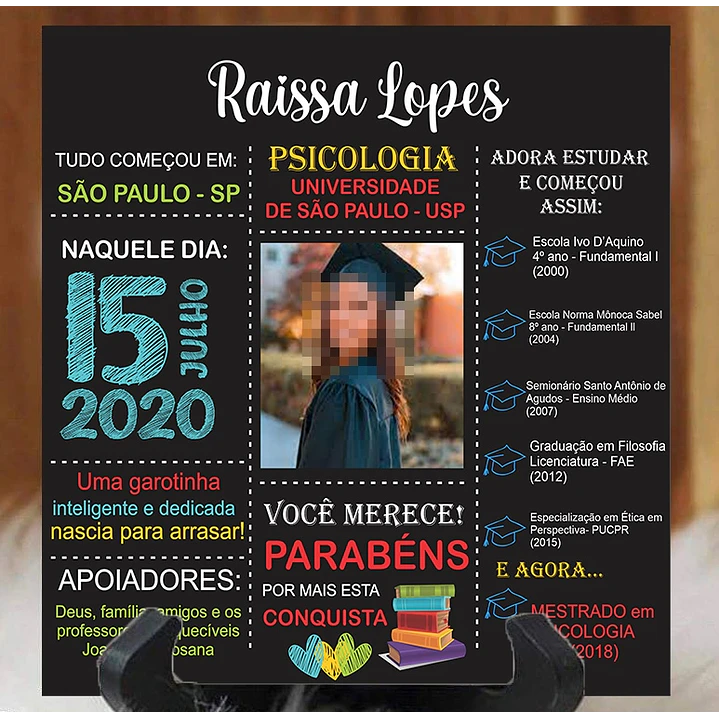 10 Artes Quadros e Azulejo Formatura em Corel Draw 3