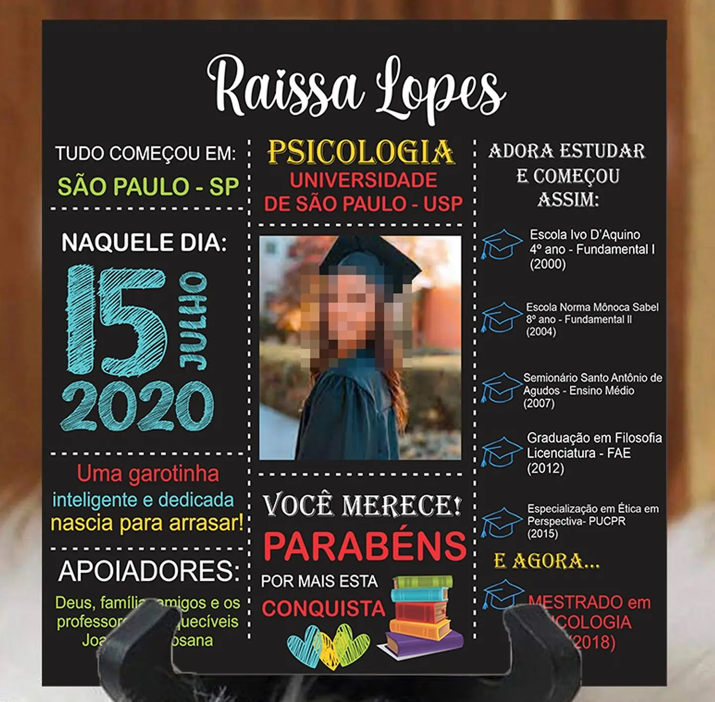 10 Artes Quadros e Azulejo Formatura em Corel Draw 3