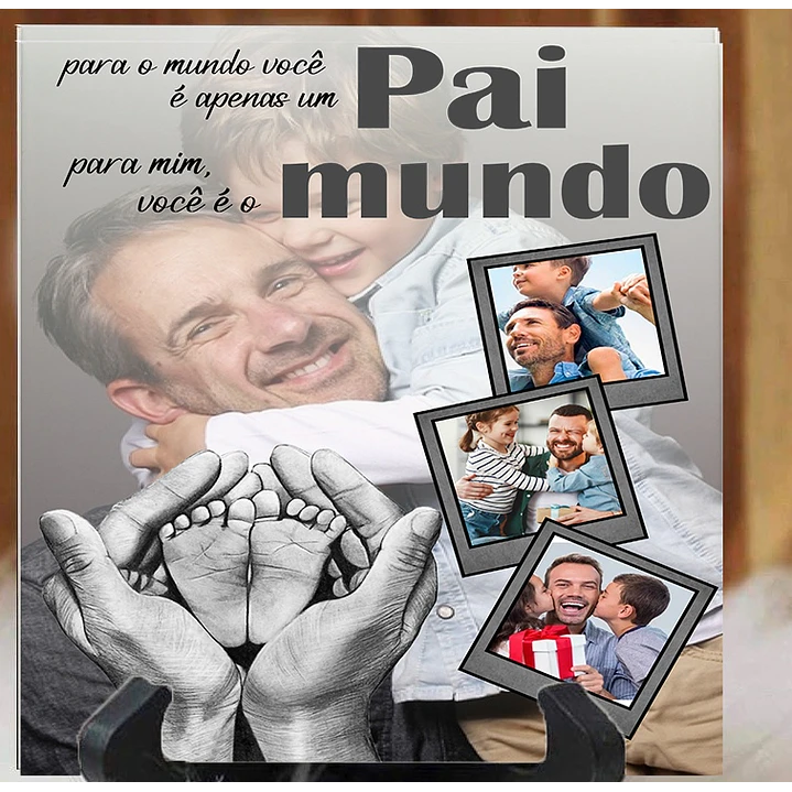 12 Artes Caneca Azulejo e Quadro Dia dos Pais em Corel Draw  5