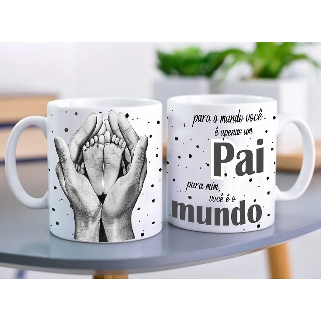 12 Artes Caneca Azulejo e Quadro Dia dos Pais em Corel Draw  10